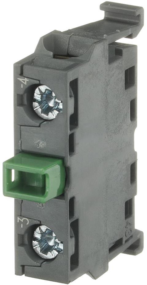 Допълнителен контакт 1xNO MCB-10B за държач с 3 или 5 гнезда Modular ABB, 1SFA611610R2001
