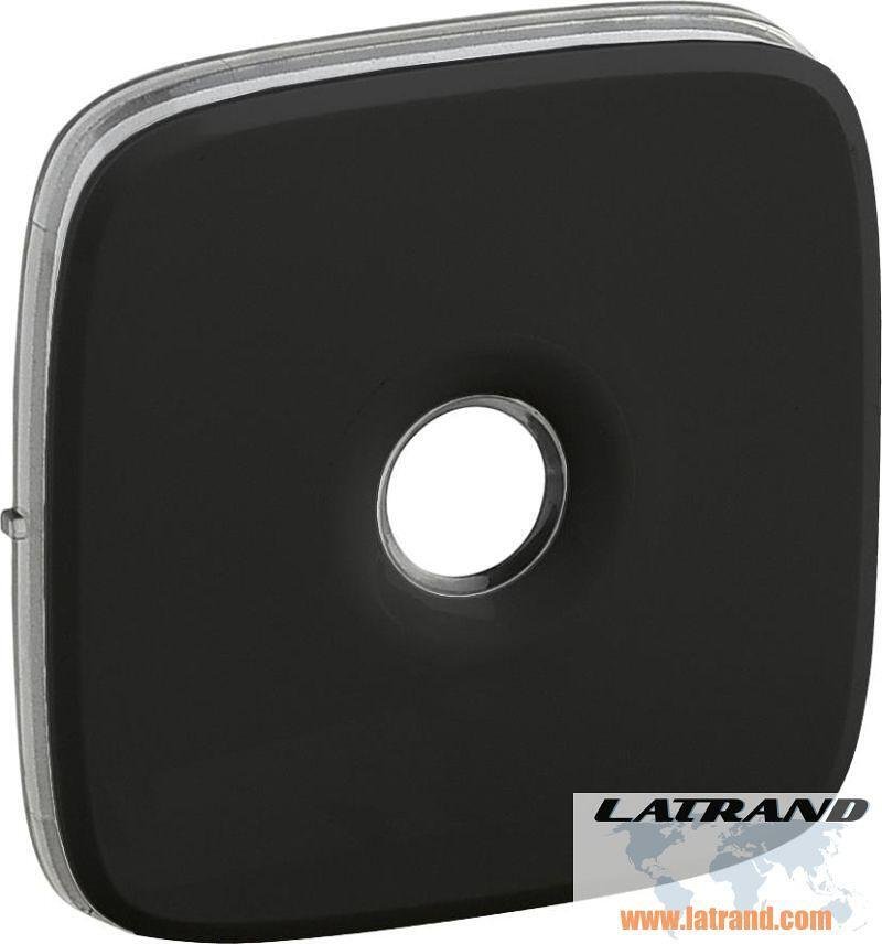 Лицев панел за енергоспестяващ ключ цвят Черно Valena Allure Legrand - 752078