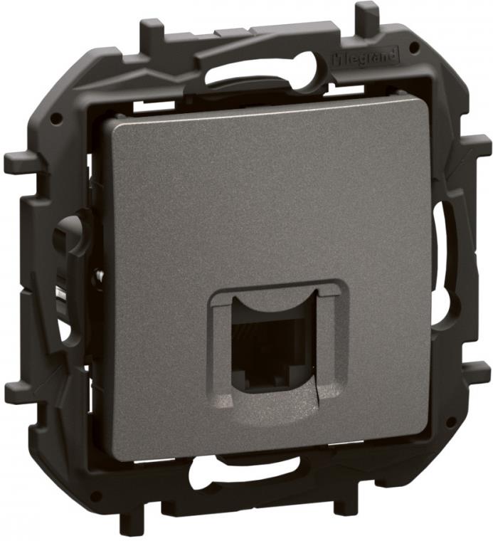 Розетка RJ11 цвят Сив Niloe New Legrand, LEGRAND, NP421MG