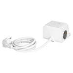 Настолен разклонител с безжично зарядно, 4 USB порта и два броя шуко, ORNO, OR-AE-13249(GS)/W