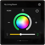 Пулт за управление SpaceLogic 1950/2.1 4" черен KNX SE, MTN6215-0410S