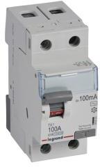 ДТЗ 2P 100А 100mА серия TX3 ID тип AC Legrand, LEGRAND НИСКО НАПРЕЖЕНИЕ, 411523
