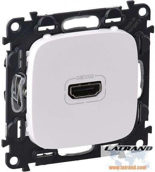 Розетка HDMI (комплект с механизъм) цвят Бял Valena Allure Legrand - 754715