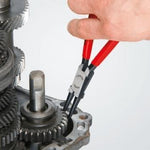 Зегер клещи, Ø19-60мм, червена ръкохватка 180мм, Knipex - K4411J2