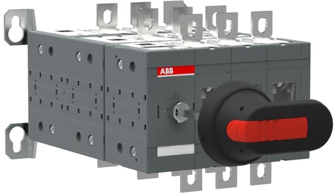 Ръчен байпас OT160E03YP 160А 3P I-0-II с ръкохватка ABB, 1SCA123551R1001