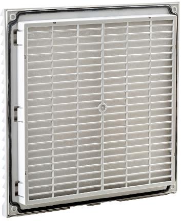 Изходяща решетка с отвор 224x224mm и външни размери 255x255mm IP54 IDE, RF222