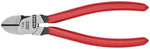 Клещи диагонални резачки, червена ръкохватка 160мм, Knipex - K7001160