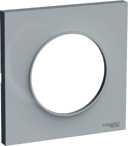 Рамка 1х цвят Сив Odace Styl SE /до изчерпване/, SCHNEIDER ELECTRIC, S520702A1