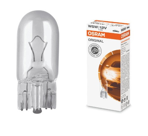 АВТОМОБИЛНА ЛАМПА 2825 W5W 12V W2,1x9.5d UNPACKED OSRAM