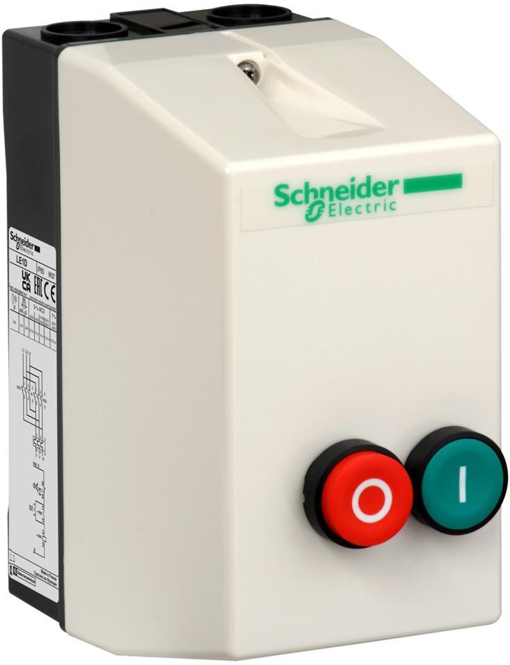 Моторен пускател TeSys LE 3P 11kW (22A AC-3) без термична защита IP65 230V 50/60Hz SE, SCHNEIDER ELECTRIC НИСКО НАПРЕЖЕНИЕ, LE1D25P7