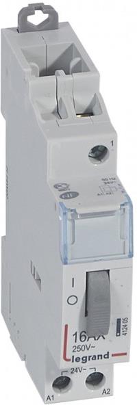 Импулсно реле CX3 16A 1NO, 24V, 1 модул Legrand, LEGRAND НИСКО НАПРЕЖЕНИЕ, 412405