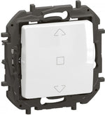 Бутон за щори цвят Бял Niloe New Legrand, LEGRAND, NP2611WH