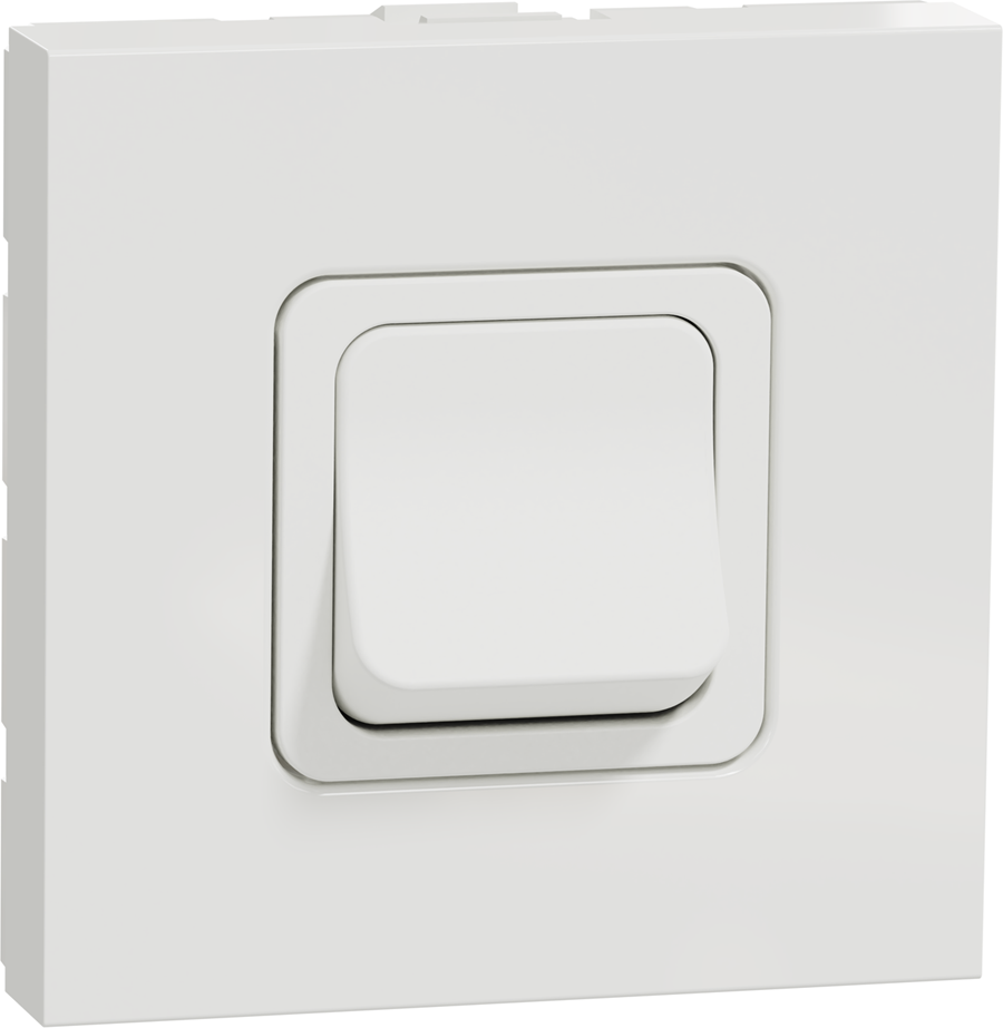 Двуполюсен ключ 20А 2 мод. цвят Бял Unica SE, SCHNEIDER ELECTRIC, NU322518