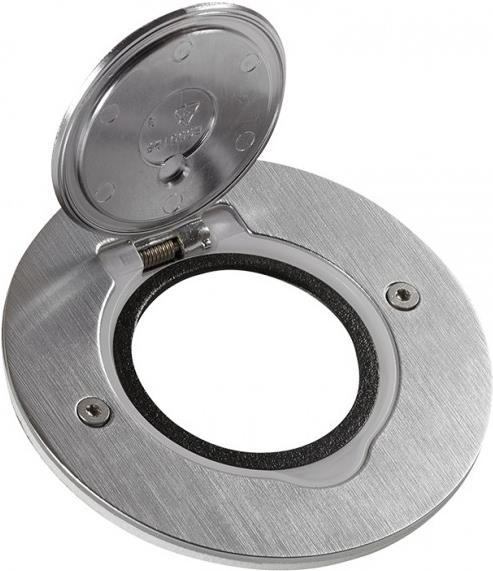 Метална основа Inox кръгла IP44/IK08 Legrand, LEGRAND, 89701
