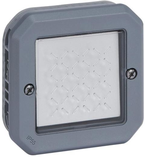 Девиаторен ключ 16А механизъм цвят Сив IP55 Plexo New Legrand, LEGRAND, 69523L