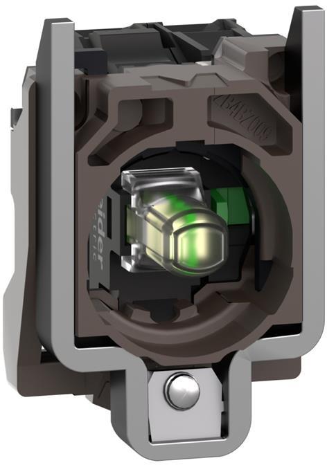 Осветителен блок LED бял с основа 1NO 24Vac/dc SE, SCHNEIDER ELECTRIC НИСКО НАПРЕЖЕНИЕ, ZB4BW0B11