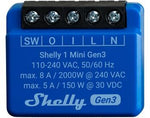 Микромодул Smart реле 1х On/Off 8A изисква неутрала Shelly 1 Mini Gen3 - 261576, SHELLY