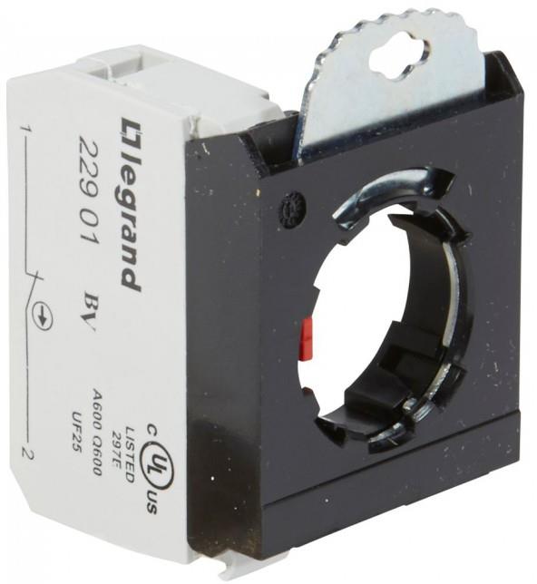 Основа 3х с контактен блок 1NC Ø22mm Osmoz Legrand, LEGRAND НИСКО НАПРЕЖЕНИЕ, 22971