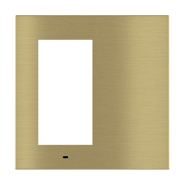 Лицев панел Signum Deep Metal Brass, KNX, EK-DQZ-GBC