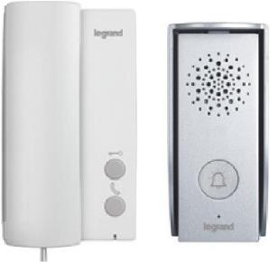 Аудио-домофон комплект Basic слушалка и входен панел 3f Legrand, LEGRAND, 369500