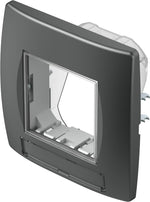 Рамка 2 мод. IP44 за контакти цвят Антрацит Modul TEM, CM23AT