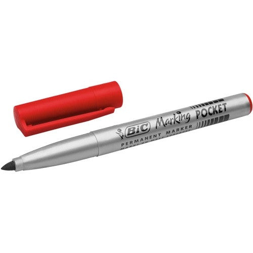 ПЕРМАНЕНТЕН МАРКЕР FINE BIC - ЧЕРВЕН