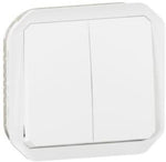 Сериен ключ/бутон механизъм цвят Бял IP55 Plexo New Legrand, LEGRAND, 69625L
