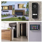 Видео-домофон комплект 7" дисплей и входен панел с RFID четец IP-750A Wi-Fi GoSmart EMOS