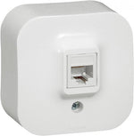 Розетка RJ45 cat.5e IP21 открит монтаж цвят Бял Forix Legrand, LEGRAND, 782424