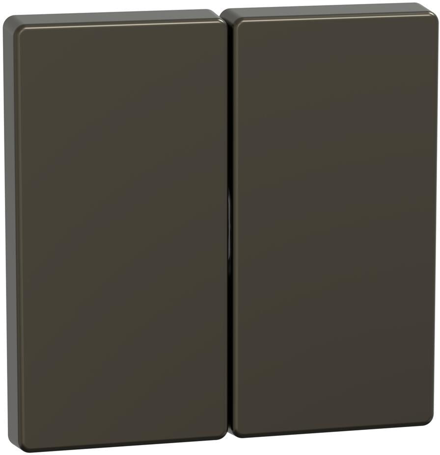 Лицев панел за сериен ключ/бутон цвят Мока System Design Merten SE, SCHNEIDER ELECTRIC, MEG3400-6052
