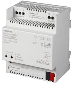 Димер универсален N528C01 2х 150VA 4DIN KNX Siemens, 5WG1528-1CB01
