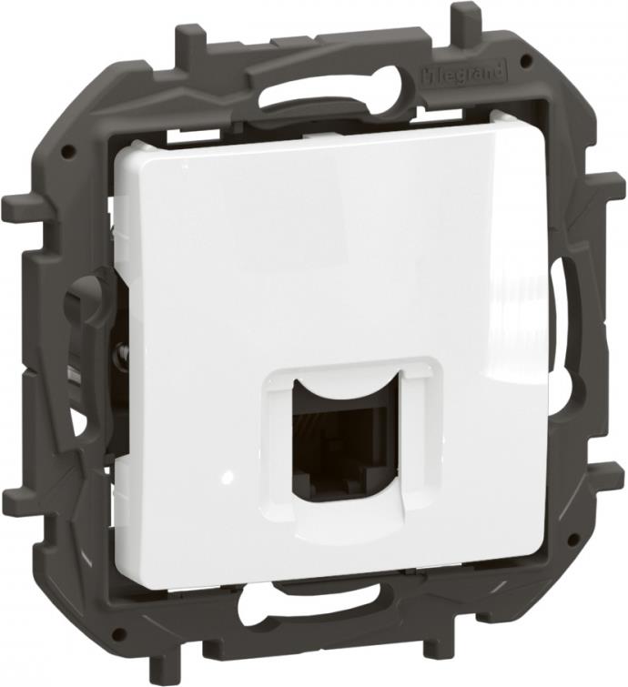 Розетка RJ11 цвят Бял Niloe New Legrand, LEGRAND, NP421WH