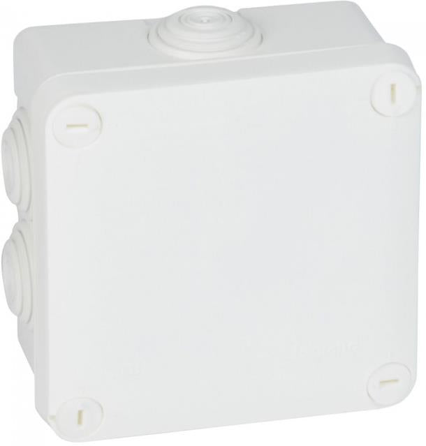 Разклонителна кутия открит монтаж 105x105x55мм IP55 цвят Бял Plexo Legrand, LEGRAND, 92023