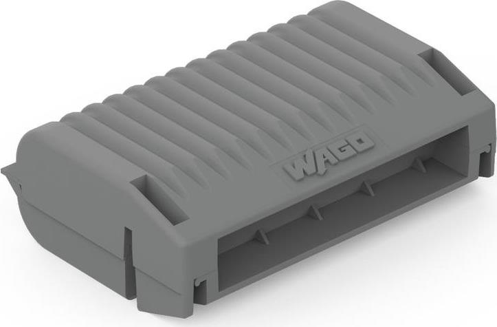 Кутия с гел GelBox Wago за клема до 4мм2, IP x8, 33.6x17.8x52.7мм, сива, WAGO, 207-1333