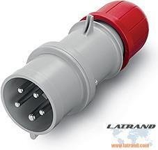 Промишлен щепсел 3P+N+Е 16A IP54 серия Optima Scame - 213.1637