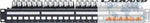 Панел 19" 1U 24x RJ45 с метален аранжор празен Linkeo Legrand - 632850