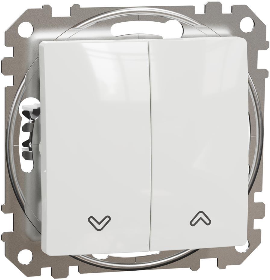 Ключ за щори цвят Бял Sedna SE, SCHNEIDER ELECTRIC, SDD111104