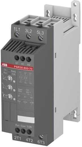 Софтстартер 3P 15kW PSR30-600-70 30A 100...240V IP10 ABB, 1SFA896109R7000