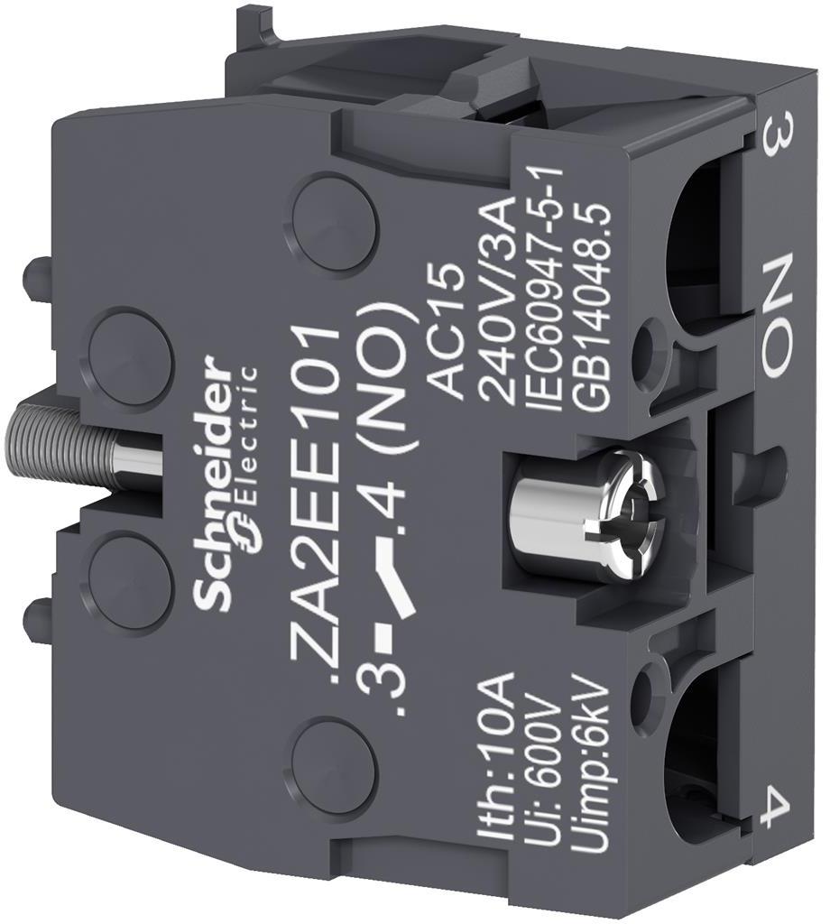 Контактен блок 1NO винтови клеми XA2 SE, SCHNEIDER ELECTRIC НИСКО НАПРЕЖЕНИЕ, ZA2EE101