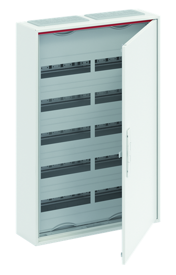 Табло за открит монтаж ComfortLine 5х24мод. CA25V с плътна метална врата IP44 и Н и РЕ клеми ABB, 2CPX052186R9999