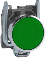 Бутон сглобен зелен 1NO Ø22mm XB4 SE, SCHNEIDER ELECTRIC НИСКО НАПРЕЖЕНИЕ, XB4BA31