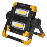GEMINIX LED 2x10W, работен прожектор, преносим с акумулаторна батерия, 1200lm, IP44, 4000K, 5000mAh, ADVITI, AD-NR-6466L4