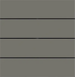 Лицев панел за 4 бутона хоризонтално 60x15 Linea71 Fenix Grey London EKINEX, EK-T4R-FGL