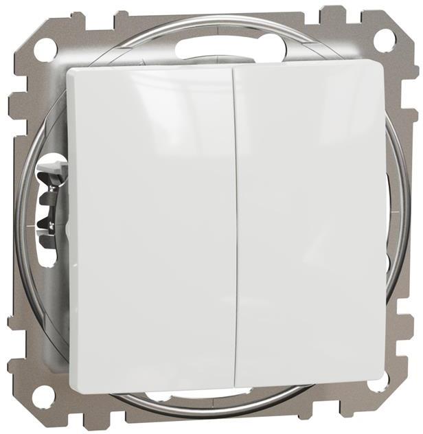 Сериен бутон цвят Бял Sedna SE, SCHNEIDER ELECTRIC, SDD111118