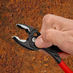 Клещи екстрактори за болтове TwinGrip, червена ръкохватка 200мм, Knipex - K8201200