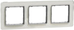 Рамка 3х цвят Бяло стъкло Sedna SE, SCHNEIDER ELECTRIC, SDD360803