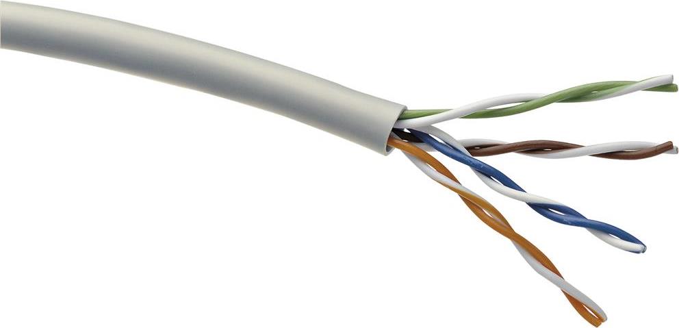 Кабел Cat.5e U/UTP PVC Eca светло сив – 305m UC300 Draka, DRAKA, PG60011062