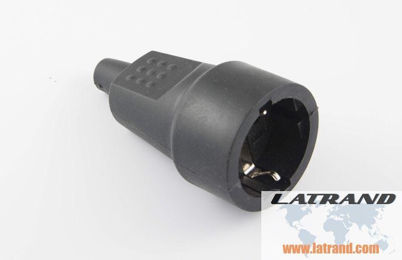 F-ROSI Удароустойчив КУПЛУНГ ГУМЕН ЧЕРЕН, 16А, IP44 - E030020007