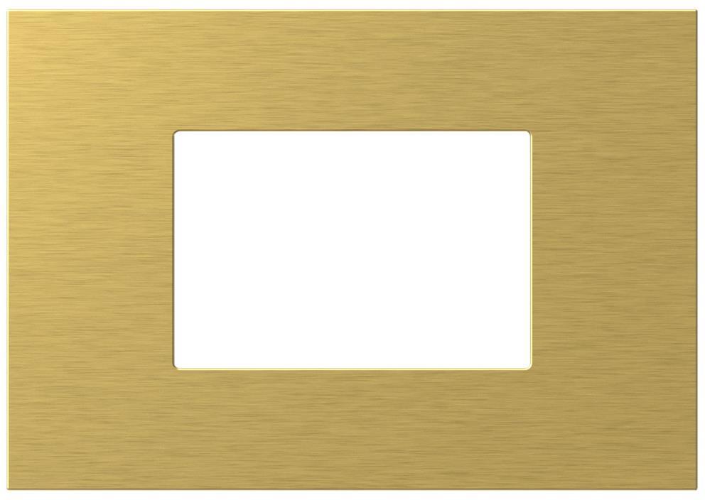 Рамка 3 мод. цвят Злато Modul Edge TEM, OG30MZM