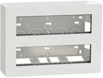 Моноблок за открит монтаж 2x10 мод. Антибактериален Unica System+ SE, SCHNEIDER ELECTRIC, NU121020